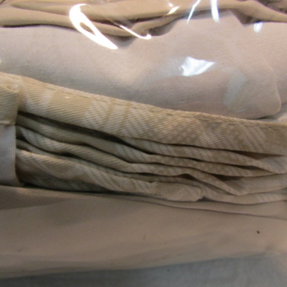 North Shore Living Rosemarie Taupe Queen Sheet Set